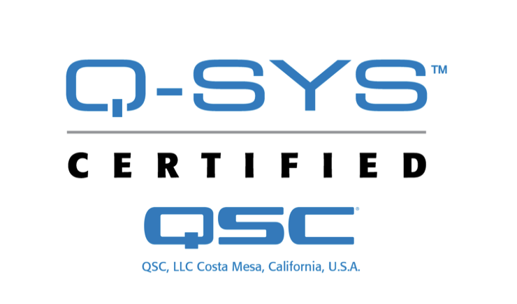 Q-Sys Certifed