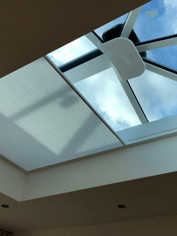 Clearview roof lantern Blinds